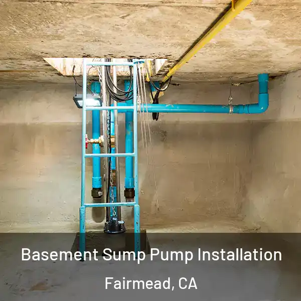  Basement Sump Pump Installation Fairmead, CA