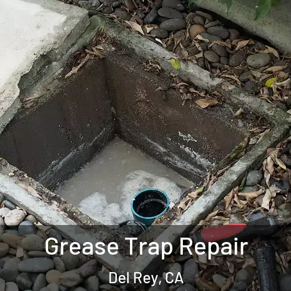  Grease Trap Repair Del Rey, CA