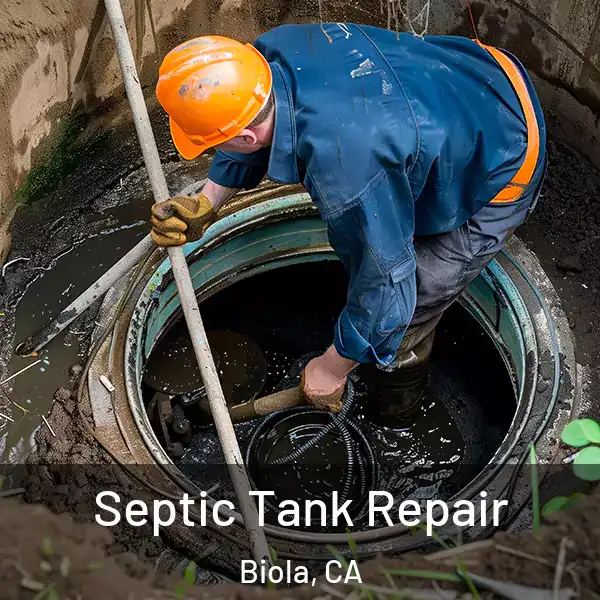  Septic Tank Repair Biola, CA