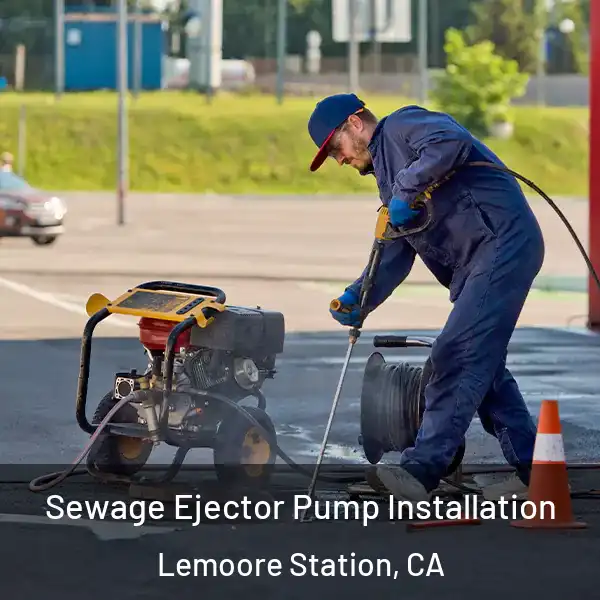  Sewage Ejector Pump Installation Lemoore Station, CA