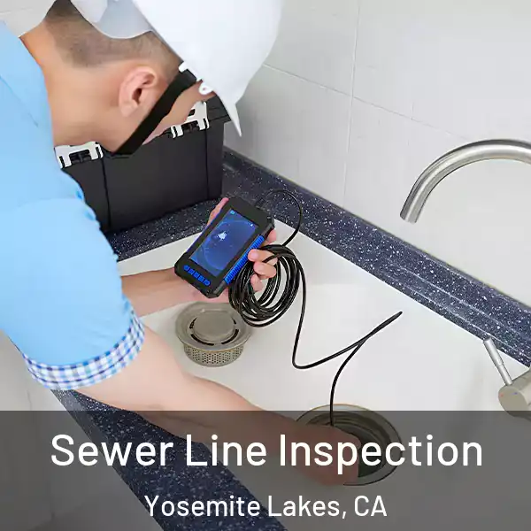  Sewer Line Inspection Yosemite Lakes, CA