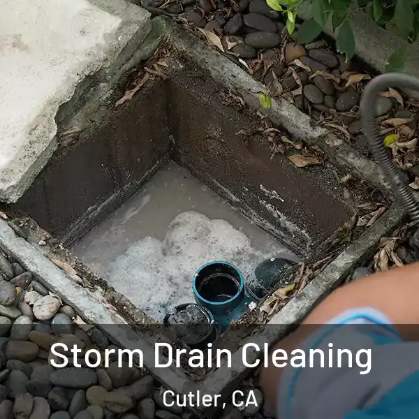  Storm Drain Cleaning Cutler, CA