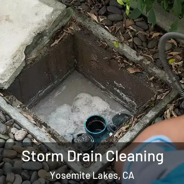  Storm Drain Cleaning Yosemite Lakes, CA