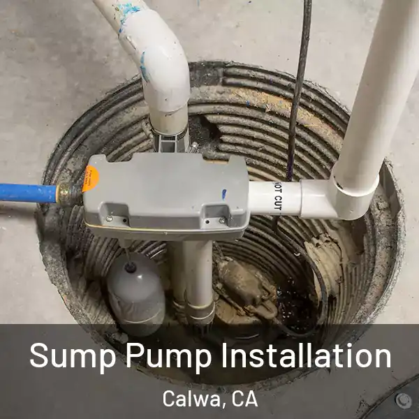  Sump Pump Installation Calwa, CA