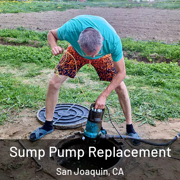 Sump Pump Replacement San Joaquin, CA