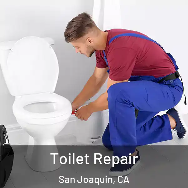 Toilet Repair San Joaquin, CA