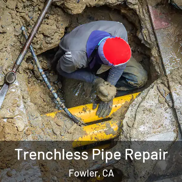  Trenchless Pipe Repair Fowler, CA
