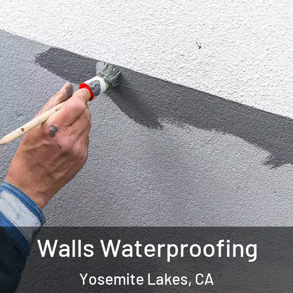  Walls Waterproofing Yosemite Lakes, CA
