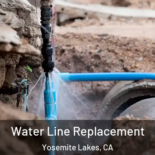  Water Line Replacement Yosemite Lakes, CA